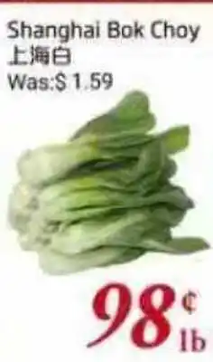 Tone Tai Supermarket Shanghai Bok Choy offer