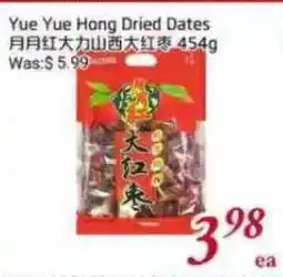 Tone Tai Supermarket Yue Yue Hong Dried Dates offer