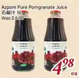 Tone Tai Supermarket Azpom Pure Pomgranate Juice offer