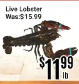 Nations Fresh Foods Live Lobster offer