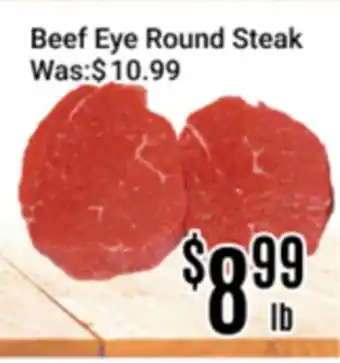 Nations Fresh Foods Beef Eye Round Steak offer