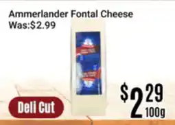 Nations Fresh Foods Ammerlander Fontal Cheese offer