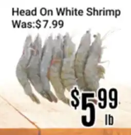 Nations Fresh Foods Head On White Shrimp offer