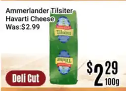 Nations Fresh Foods Ammerlander Tilsiter Havarti Cheese offer