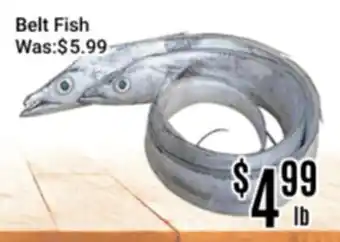 Nations Fresh Foods Belt Fish offer