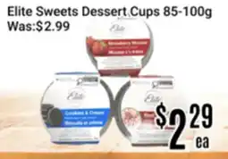 Nations Fresh Foods Elite Sweets Dessert Cups offer