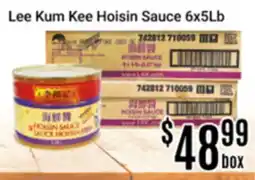 Nations Fresh Foods Lee Kum Kee Hoisin Sauce 6x5Lb offer