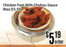 Nations Fresh Foods Chicken Feet With Chuhou Sauce offer