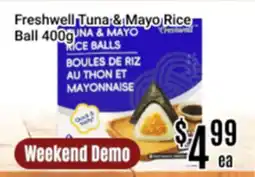 Nations Fresh Foods Freshwell Tuna & Mayo Rice Ball offer
