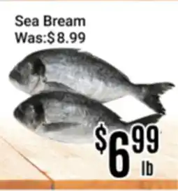 Nations Fresh Foods Sea Bream offer