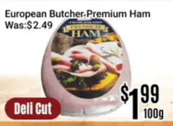 Nations Fresh Foods European Butcher Premium Ham offer
