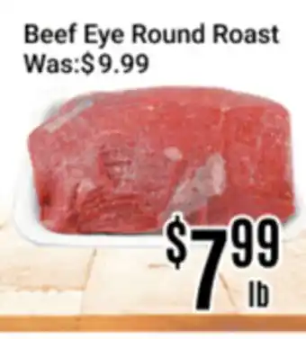 Nations Fresh Foods Beef Eye Round Roast offer