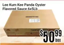 Nations Fresh Foods Lee Kum Kee Panda Oyster Flavored Sauce 6x5Lb offer