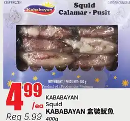Terra Foodmart KABABAYAN Squid offer
