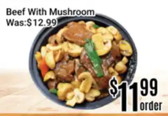 Nations Fresh Foods Beef With Mushroom offer