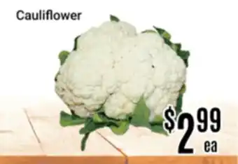 Nations Fresh Foods Cauliflower offer