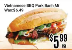 Nations Fresh Foods Vietnamese BBQ Pork Banh Mi offer