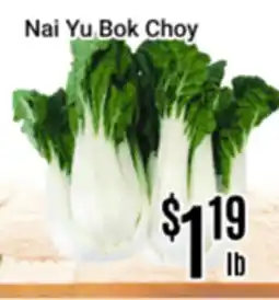 Nations Fresh Foods Nai Yu Bok Choy offer
