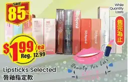 Terra Foodmart Lipsticks Selected offer