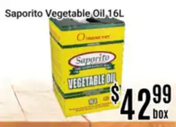 Nations Fresh Foods Saporito Vegetable Oil offer