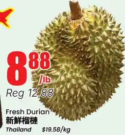 Terra Foodmart Fresh Durian offer