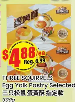 Terra Foodmart THREE SQUIRRELS Egg Yolk Pastry Selected offer