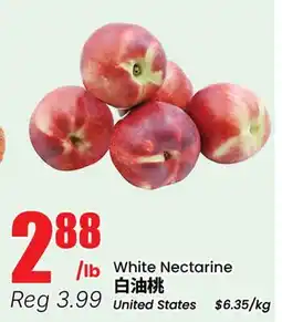 Terra Foodmart White Nectarine offer