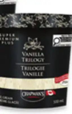 Walmart Chapman's Super Premium Plus frozen tubs offer