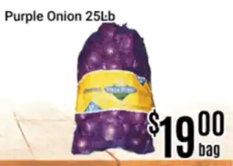 Nations Fresh Foods Purple Onion 25Lb offer