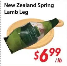 Bestco Food Mart New Zealand Spring Lamb Leg offer