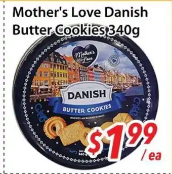 Bestco Food Mart Mother's Love Danish Butter Cookies offer