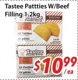 Bestco Food Mart Tastee Patties W/Beef Filling offer