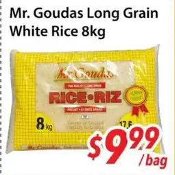 Bestco Food Mart Mr. Goudas Long Grain White Rice offer