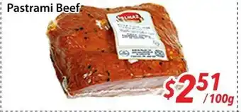 Bestco Food Mart Pastrami Beef offer