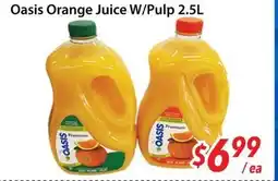 Bestco Food Mart Oasis Orange Juice W/Pulp offer