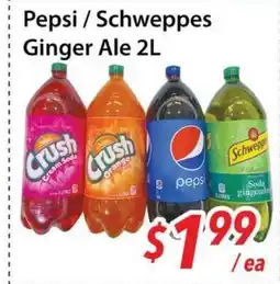 Bestco Food Mart Pepsi / Schweppes Ginger Ale offer