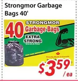 Bestco Food Mart Strongmor Garbage Bags 40' offer