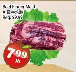Food Depot Supermarket Beef Finger Meat offer