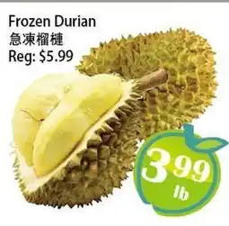 Food Depot Supermarket Frozen Durian offer