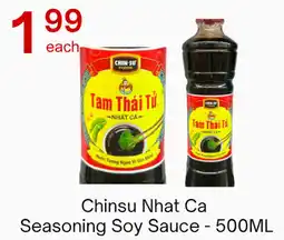 Lucky Supermarket Chinsu Nhat Ca Seasoning Soy Sauce offer
