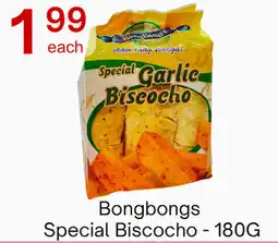 Lucky Supermarket Bongbongs Special Biscocho offer