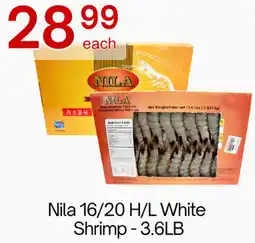Lucky Supermarket Nila 16/20 H/L White Shrimp offer