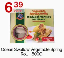 Lucky Supermarket Ocean Swallow Vegetable Spring Roll offer