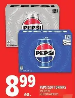 Metro Pepsi soft drinks offer