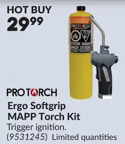 Princess Auto PROTORCH Ergo Softgrip MAPP Torch Kit offer