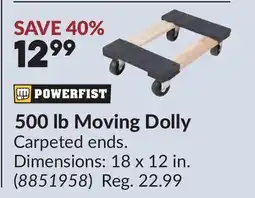 Princess Auto 500 lb Moving Dolly offer