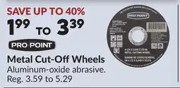 Princess Auto Metal Cut-Off Wheels offer