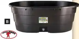 Princess Auto Black Oval Poly Stock Tanks, 75 Gallon offer