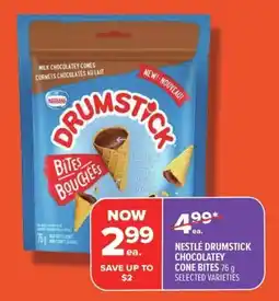 Metro Nestlé drumstick chocolatey cone bites offer