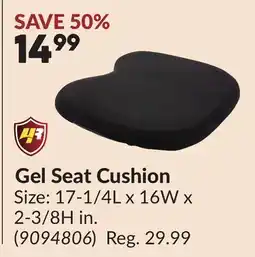 Princess Auto Gel Seat Cushion offer